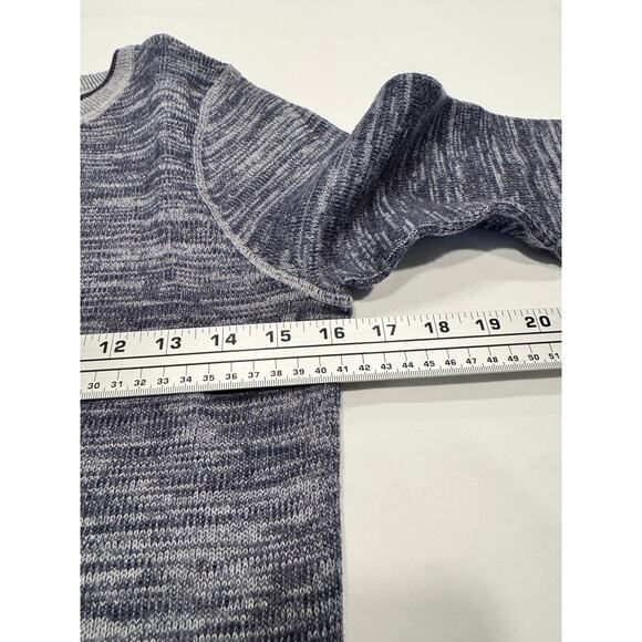 Dylan Gray Boys Wool Blend Pullover Sweater L Heathered Gray Knit Crew Neck - Picture 7 of 9